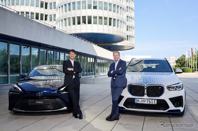 BMWとトヨタが水素燃料電池車で協業強化