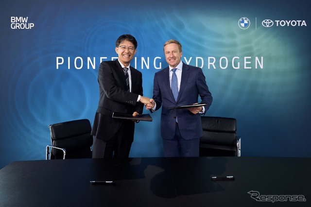 BMWとトヨタが水素燃料電池車で協業強化