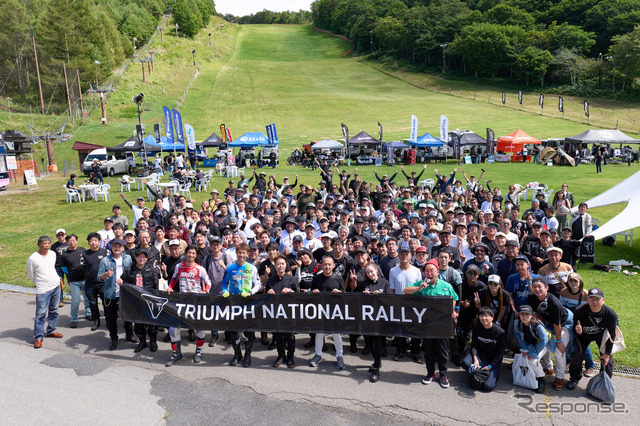 TRIUMPH NATIONAL RALLY(写真は過去イベントより)