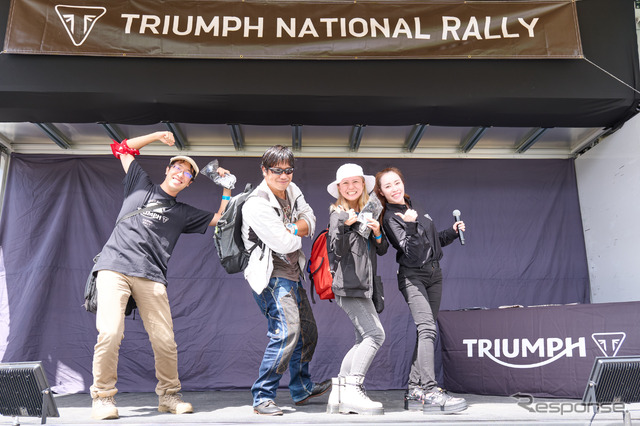 TRIUMPH NATIONAL RALLY(写真は過去イベントより)