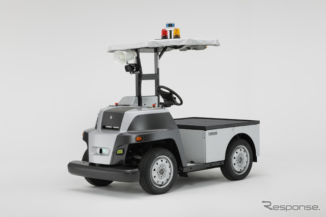 イブ・オートノミーの屋内外対応自動搬送用EV「FG-01」
