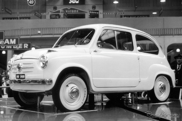 フィアット 600 初代(ジュネーブモーターショー1955)