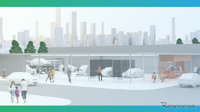 ニフコがLexxPlussに出資し自動車整備業界の自動化を推進（イメージ）