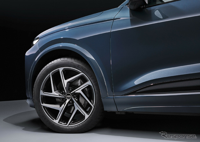 グッドイヤーの低騒音タイヤを新車装着するアウディ Q6 e-tron