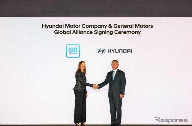 GMとヒョンデが車両の共同開発とクリーンエネルギー技術で協力