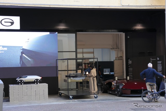 2023年4月、ミラノ・デザインウィーク中に開放されたGAC R&Dセンター・ヨーロッパ