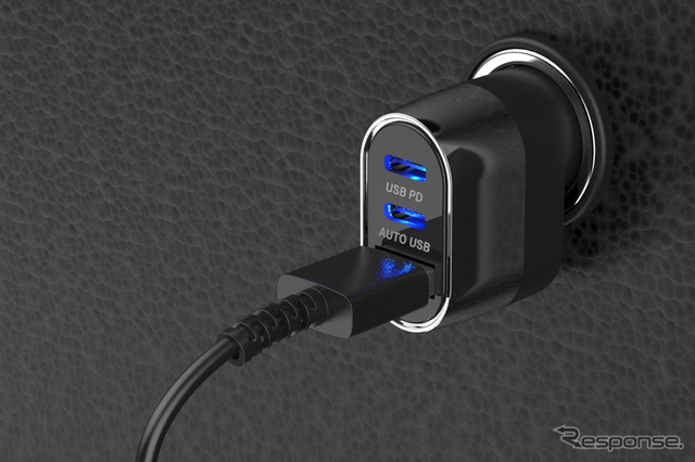 Kashimura・DC-47W USB 3ポート コンパクト 自動判定(DC-060)