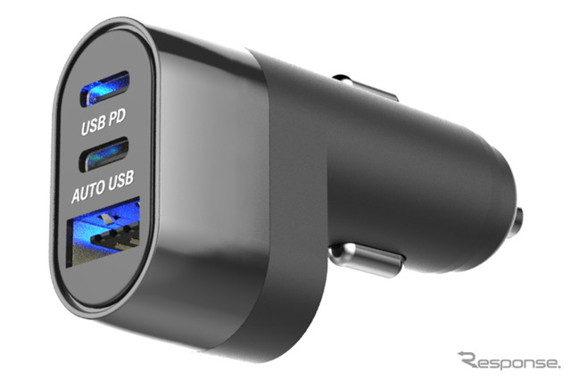 Kashimura・DC-47W USB 3ポート コンパクト 自動判定(DC-060)