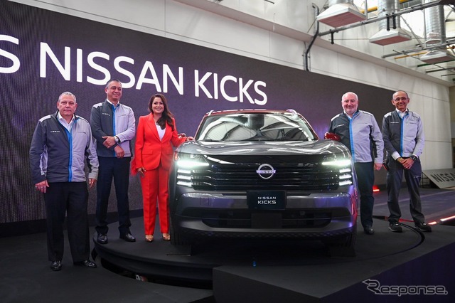 メキシコで生産開始した日産『キックス』新型