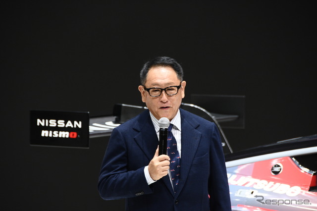 STMO(スーパー耐久未来機構)理事長を務める豊田章男トヨタ自動車の会長
