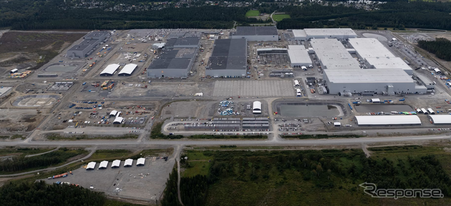 Northvoltのバッテリー工場