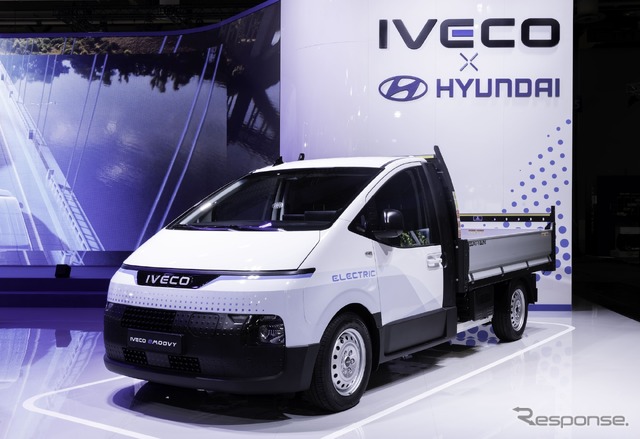 ヒョンデとIVECOの提携により誕生した新型電動商用車『eMoovy』