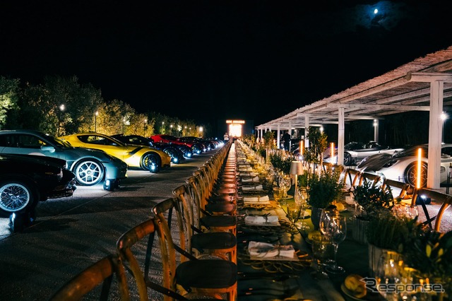 イタリア・プーリア州ボルゴ・エニャツィアにて開催された「Supercar Owners Circle」の10周年記念イベント