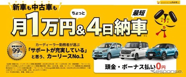 走行距離制限なしのおすすめカーリース5選!サービスを比較しながら選び方も解説
