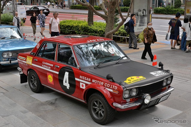 2024年秋の全国交通安全運動 築地~歩行者 SAFETY ACTION~クラシックカーパレード