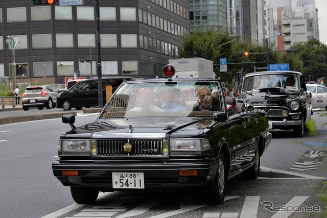 2024年秋の全国交通安全運動 築地~歩行者 SAFETY ACTION~クラシックカーパレード