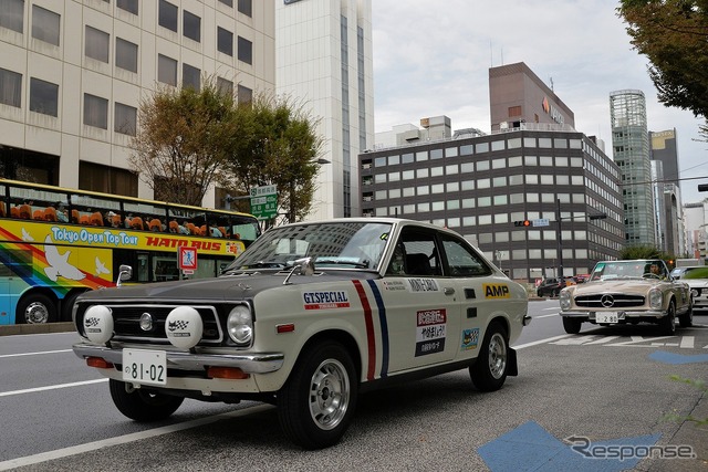 2024年秋の全国交通安全運動 築地~歩行者 SAFETY ACTION~クラシックカーパレード