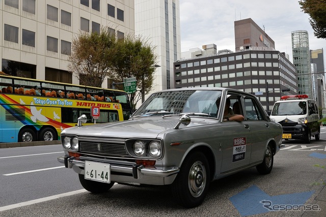 2024年秋の全国交通安全運動 築地~歩行者 SAFETY ACTION~クラシックカーパレード
