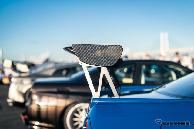ボルクレーシング『21C』x スカイライン GT-R (R33)…湾岸BASE YOKOHAMA~オプションストリートナイトフェス~