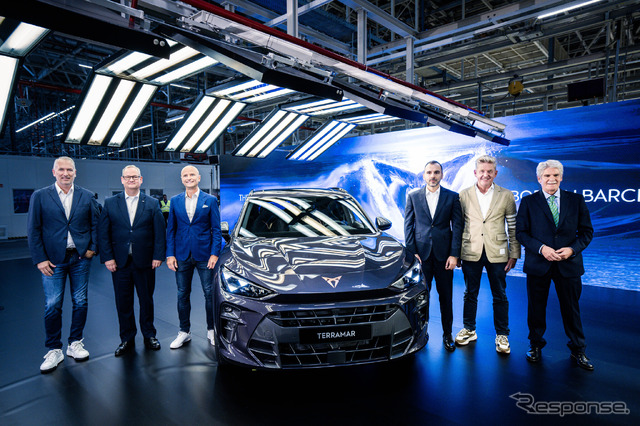 アウディのハンガリー工場で生産が開始されたセアト「クプラ」の新型SUV『テラマール』