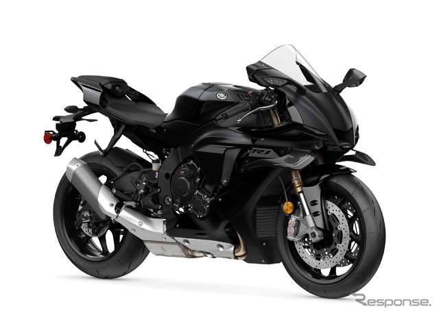 ウイングレットが特徴のヤマハ YZF-R1 レースベース車（2025年モデル）