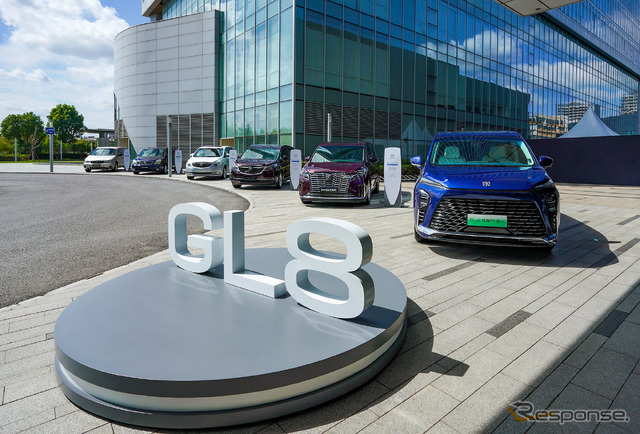 ビュイックのプレミアムミニバン GL8(参考画像)