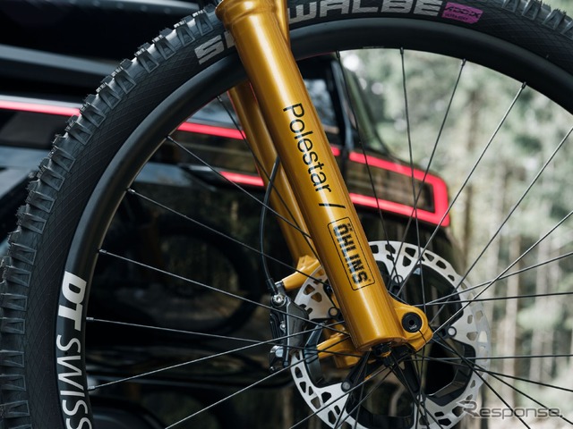 ポールスターとAllebikeが共同開発した電動マウンテンバイク『AElize Polestar Engineered』