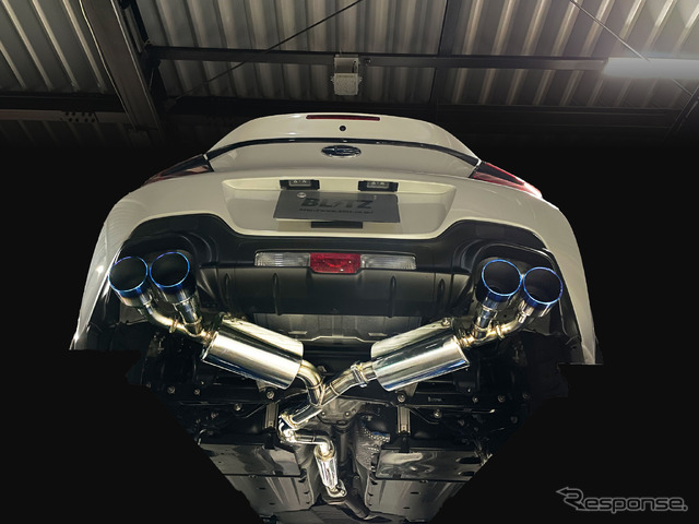 ニュルスペック・カスタムエディション 『GR86/BRZ」AT車用チタンカラーテールセット(VSR)装着例