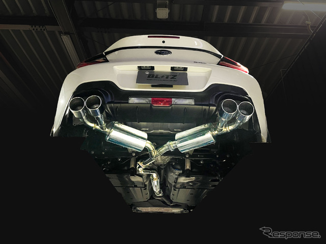 ニュルスペック・カスタムエディション 『GR86/BRZ」AT車用ステンレステールセット(VS)装着例