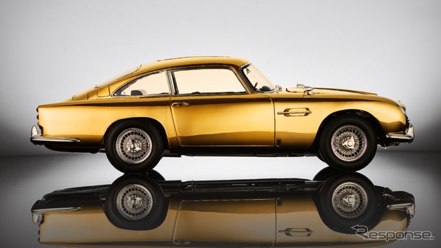 オリジナルのDB5の美しいデザイン美学を保つため、クロームディテールはそのまま残されている