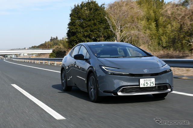 トヨタ・プリウスは2023年の盗難件数ではワースト3位だった。
