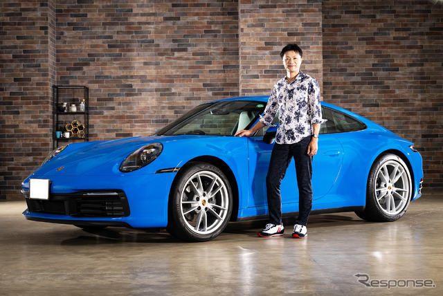 “くるまマイスター元”さんと新たな愛車のポルシェ911(タイプ992)