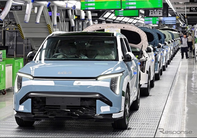 ヒョンデグループ初のEV専用工場「キア光明EVO工場」