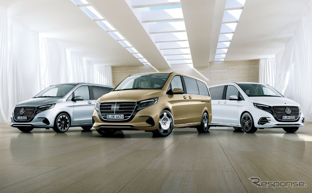 「V 220 d」と「V 220 d EXCLUSIVE long Platinum Suite」