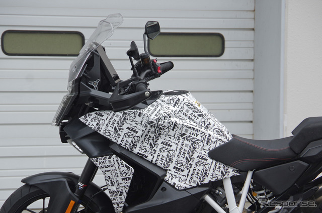 自動マニュアルトランスミッションを搭載するKTMの新型バイクプロトタイプ(取材協力:ボッシュ)
