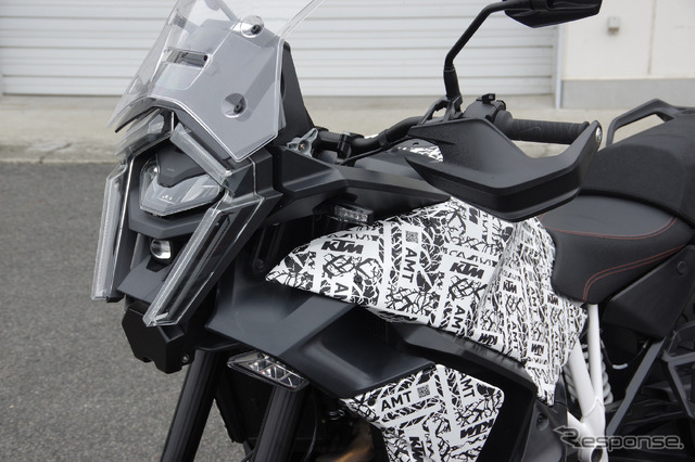 自動マニュアルトランスミッションを搭載するKTMの新型バイクプロトタイプ(取材協力:ボッシュ)