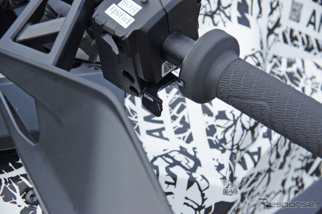 自動マニュアルトランスミッションを搭載するKTMの新型バイクプロトタイプ(取材協力:ボッシュ)