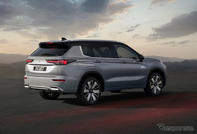 三菱『アウトランダーPHEV』改良新型（欧州仕様）