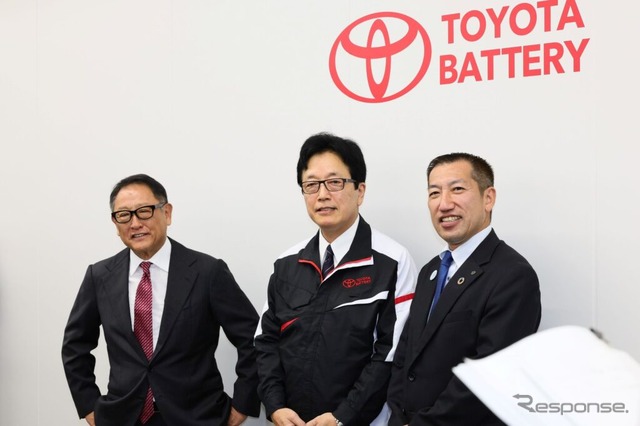 トヨタバッテリー出発式