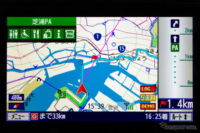 【カーナビガイド '09】PC/ナビ連携強化、軌跡取得機能も…インクリメントP MapFanナビークル