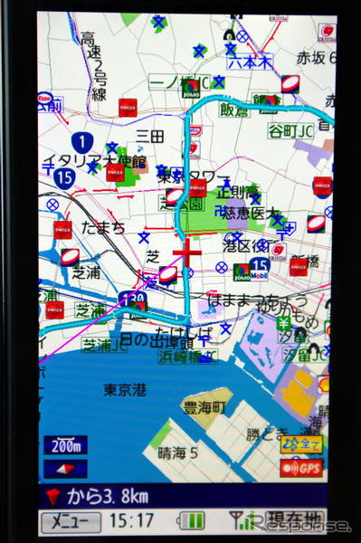 【カーナビガイド '09】PC/ナビ連携強化、軌跡取得機能も…インクリメントP MapFanナビークル