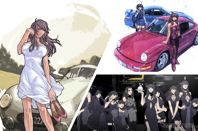 PORSCHE STUDIO GINZA ×彼女のカレラ20周年記念原画展 -My Favorite PORSCHE-