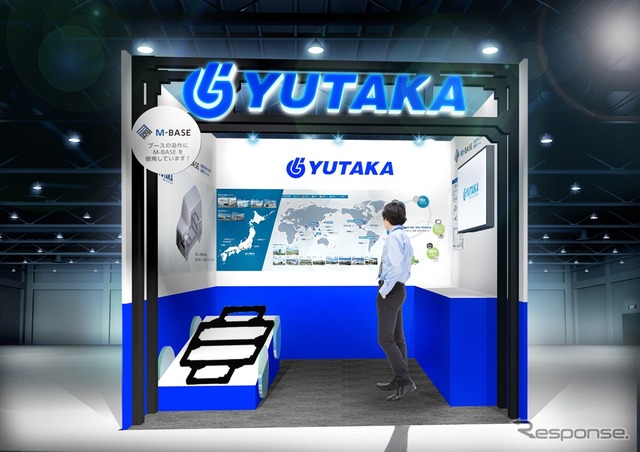 ユタカ技研のジャパンモビリティショー ビズウィーク2024のブースイメージ