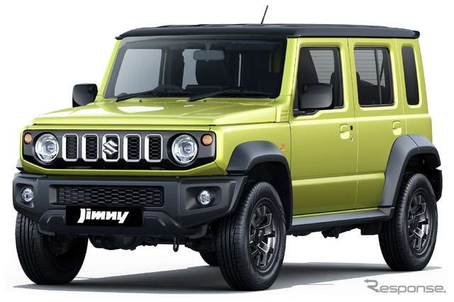スズキ・ジムニー（インド仕様の5ドア車）