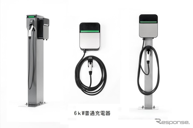 モリテックスチールのEV向け充電器