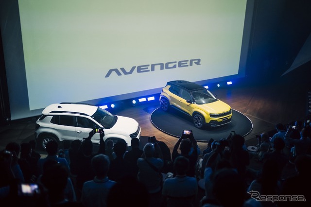 ジープ初の電気自動車、アベンジャー