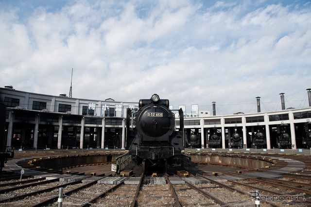 京都鉄道博物館 扇形車庫