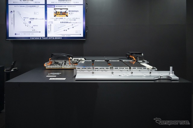 薄型・軽量バッテリーパック(Honda 0 Tech Meeting 2024)