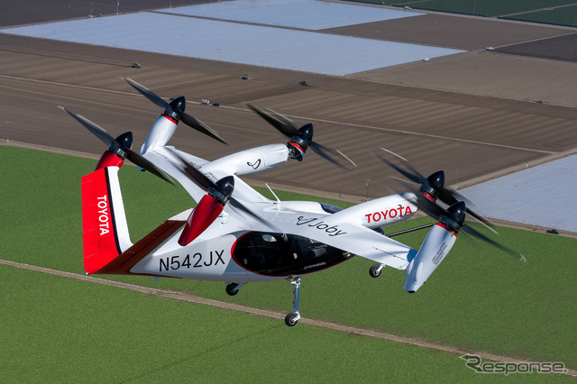 トヨタが電動垂直離着陸機(eVTOL)を開発するジョビー・アビエーションに追加出資