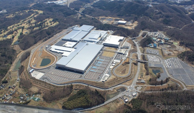 ホンダの埼玉製作所 完成車工場(寄居工場)